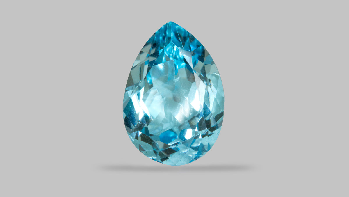 Natural Blue Topaz 12.54 Carats / 13.78 Ratti