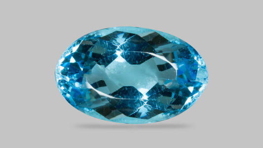 Natural Blue Topaz 13.78 Carats / 15.14 Ratti