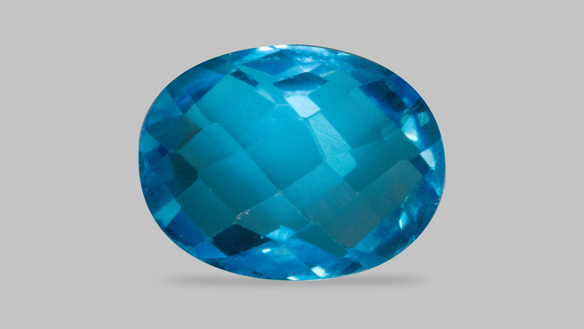 Natural Blue Topaz 6.48 Carats / 7.12 Ratti