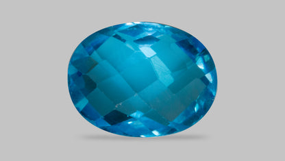 Natural Blue Topaz 6.48 Carats / 7.12 Ratti