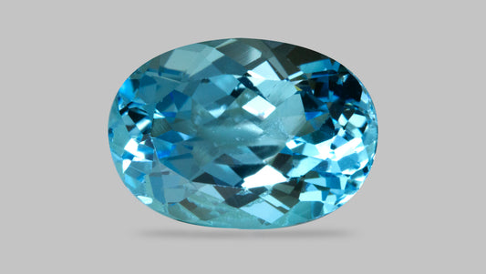 Natural Blue Topaz 7.56 Carats / 8.31 Ratti
