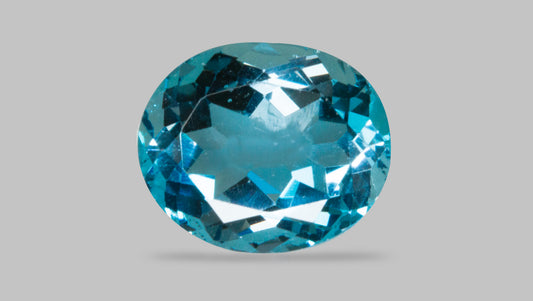Natural Blue Topaz 5.71 Carats / 6.27 Ratti