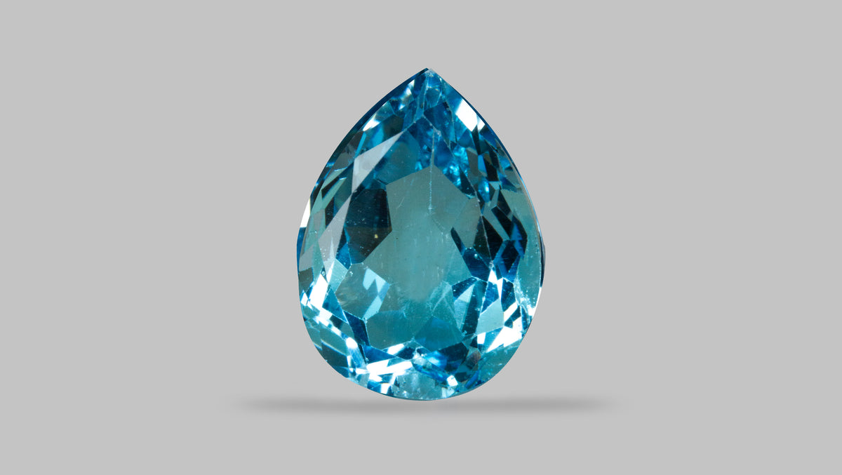 NATURAL BLUE TOPAZ 10.82 CARATS / 11.89 Ratti