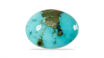 Irani Firoza (Turquoise) 12.16 Carats / 13.36 Ratti