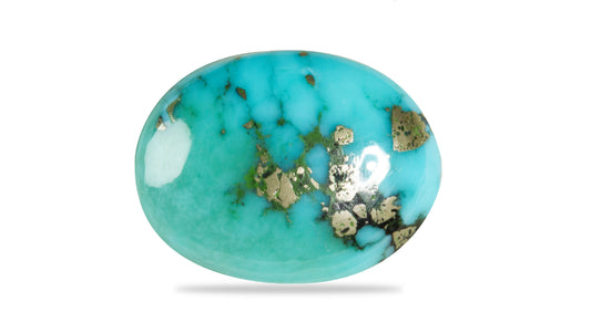 Irani Firoza (Turquoise) 11.16 Carats / 12.26 Ratti