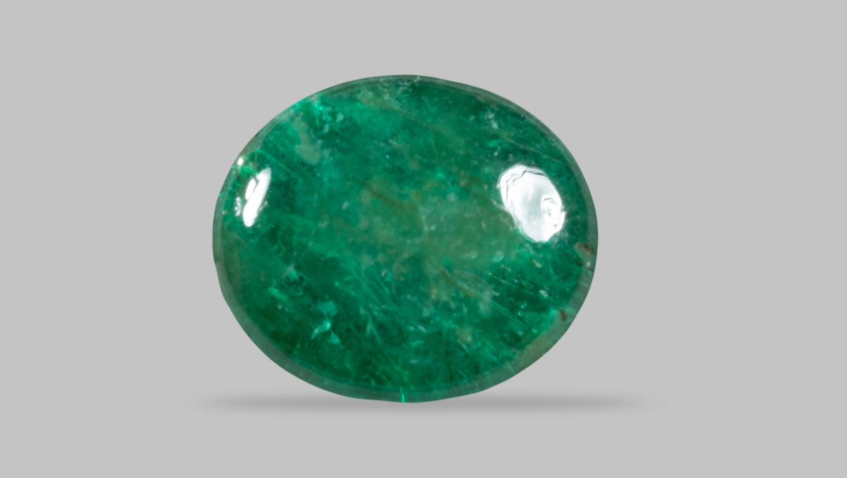 Zambian Emerald (Panna) 3.88 Carats / 4.26 Ratti