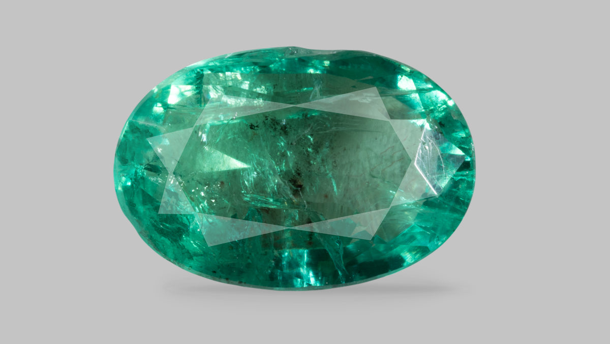 Zambian Emerald (Panna) 3.56 Carats / 3.91 Ratti