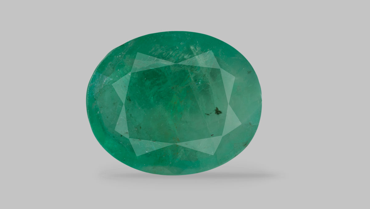 Zambian Emerald (Panna) 5.63 Carats / 6.19 Ratti