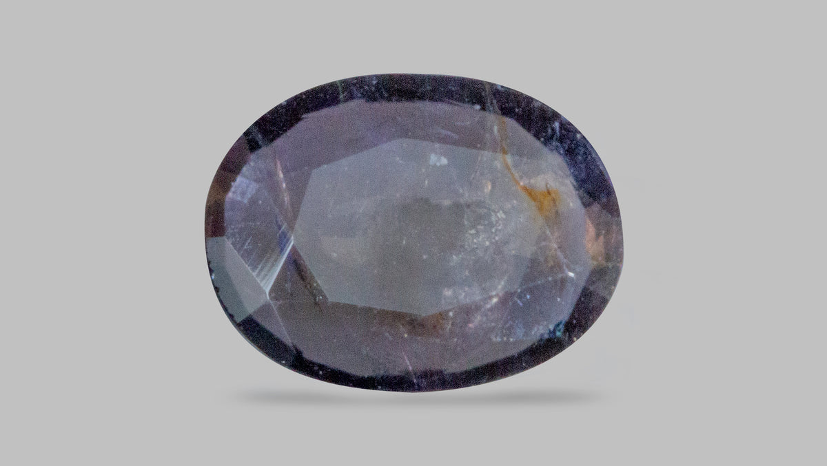 Natural Iolite(Neeli) 2.63 Carats / 2.89 Ratti