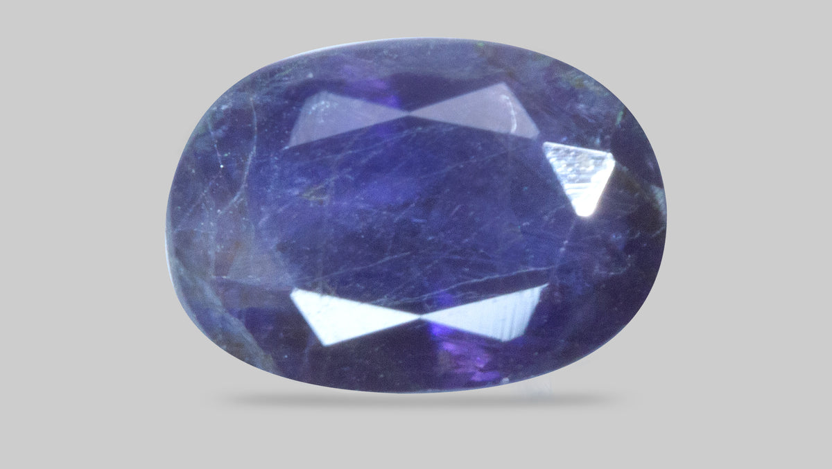 Natural Iolite(Neeli) 3.28 Carats / 3.6 Ratti