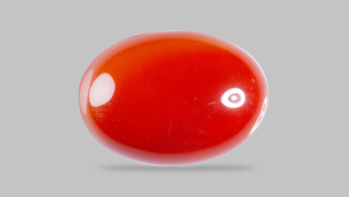Sulemani Red Hakik 9.07 Carats / 9.97 Ratti