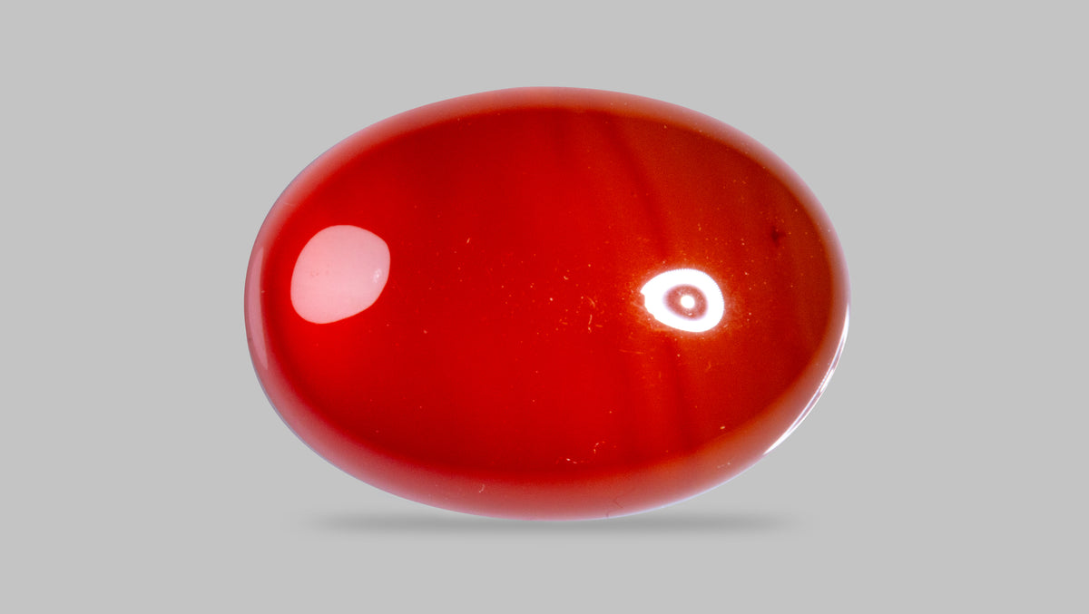 Sulemani Red Hakik 8.77 Carats / 9.64 Ratti