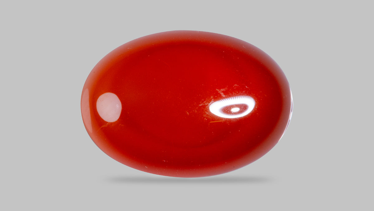 Sulemani Red Hakik 9.45 Carats / 10.38 Ratti