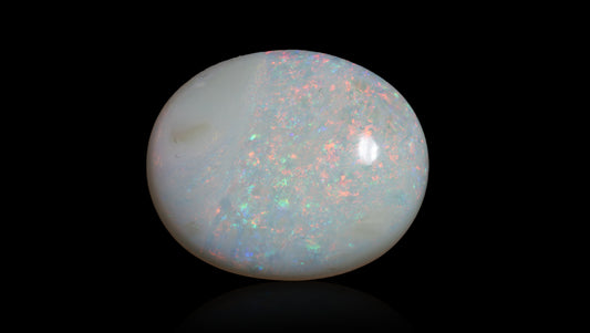 White Opal With Fire 12.50 Carats / 13.74 Ratti