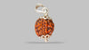 4 MUKHI RUDRAKSHA (19.75 mm)