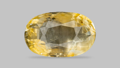 Natural Yellow Sapphire 4.82 Carats / 5.3 Ratti