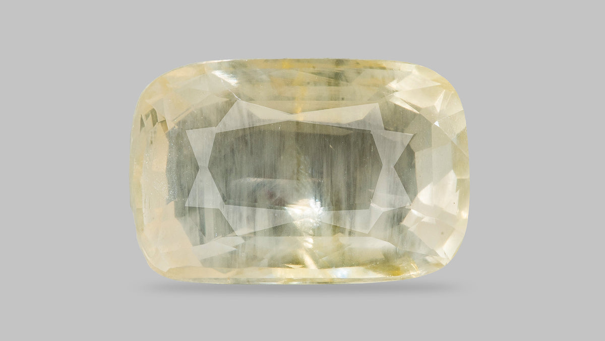 Natural Yellow Sapphire 5.80 Carats / 6.37 Ratti