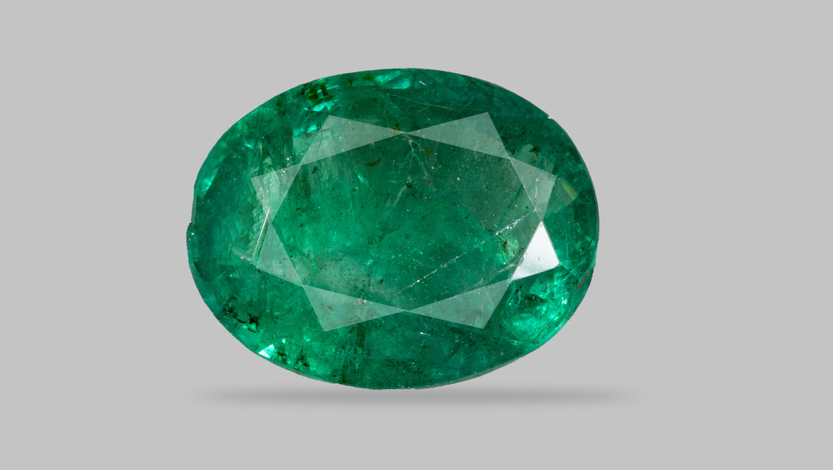 Zambian Emerald (Panna) 1.40 Carats / 1.54 Ratti