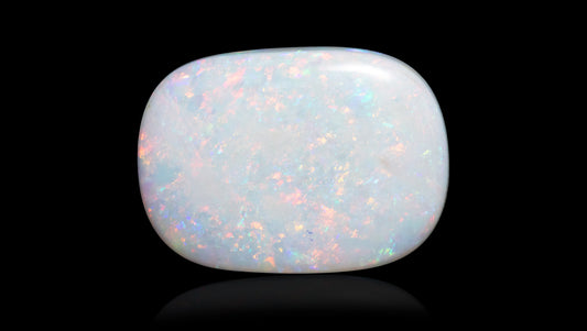 White Opal With Fire 10.38 Carats / 11.41 Ratti