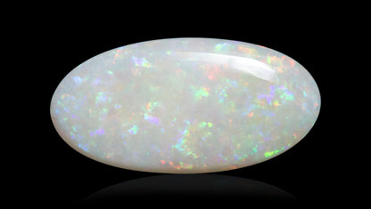 White Opal With Fire 5.56 Carats / 6.11 Ratti