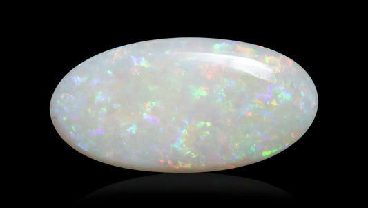 White Opal With Fire 5.56 Carats / 6.11 Ratti