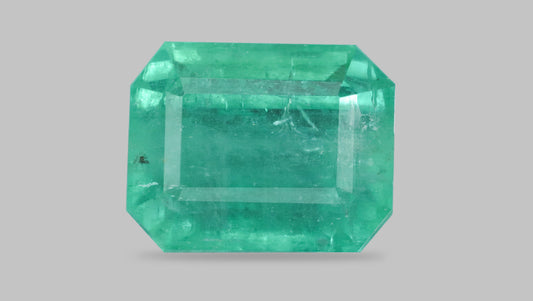 Minor Oil Natural Afganistan Emerald (Panna) 9.64 Carats / 10.59 Ratti