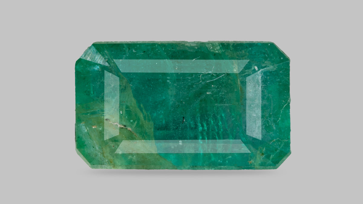 Zambian Emerald (Panna) 3.23 Carats / 3.55 Ratti