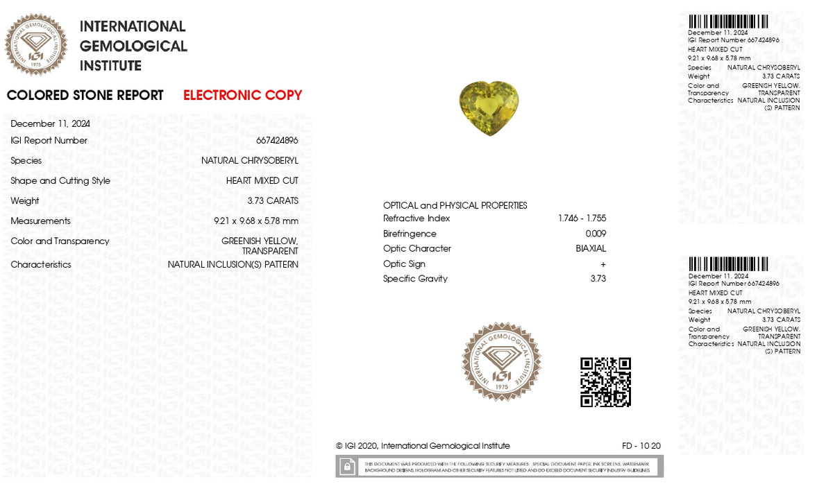 Natural Alexandrite 3.73 Carats / 4.1 Ratti