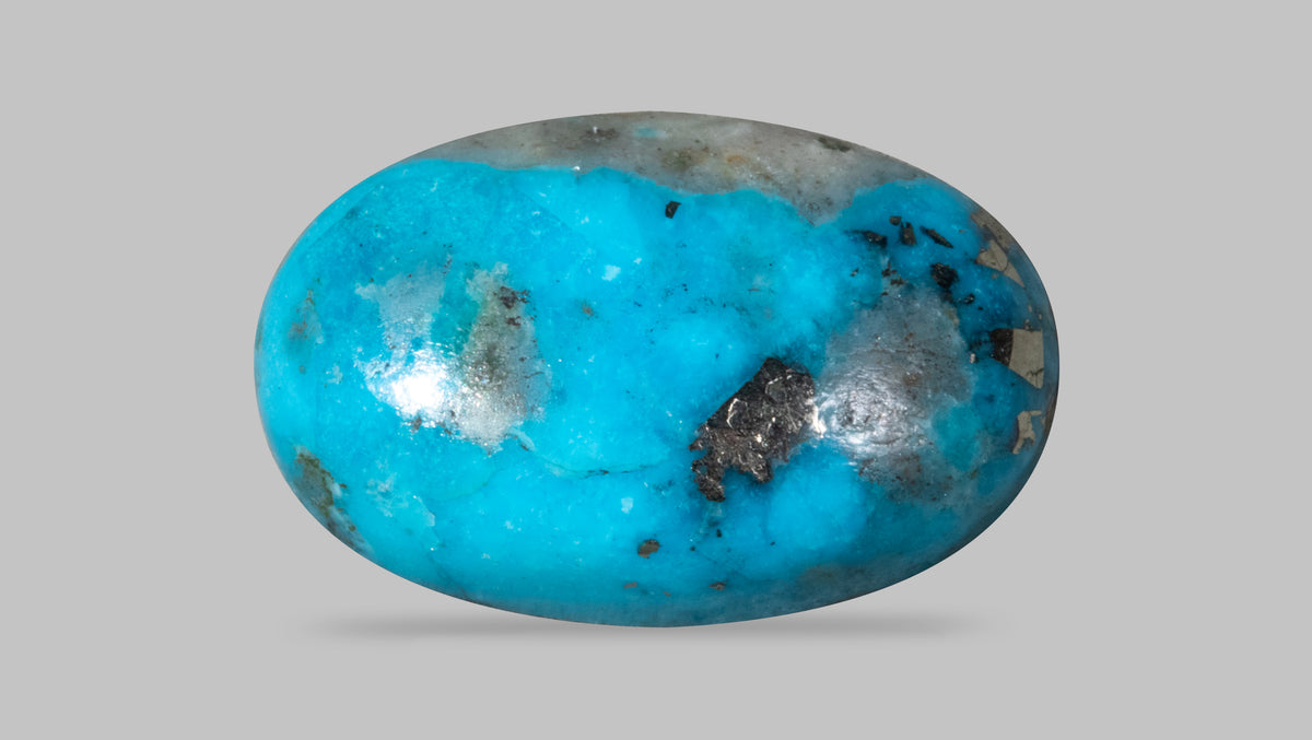 Irani Firoza (Turquoise) 8.61 Carats / 9.46 Ratti