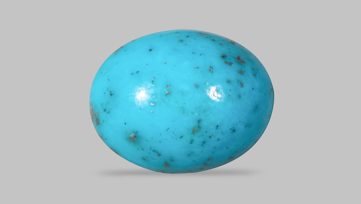 Irani Firoza (Turquoise) 12.55 Carats / 13.79 Ratti