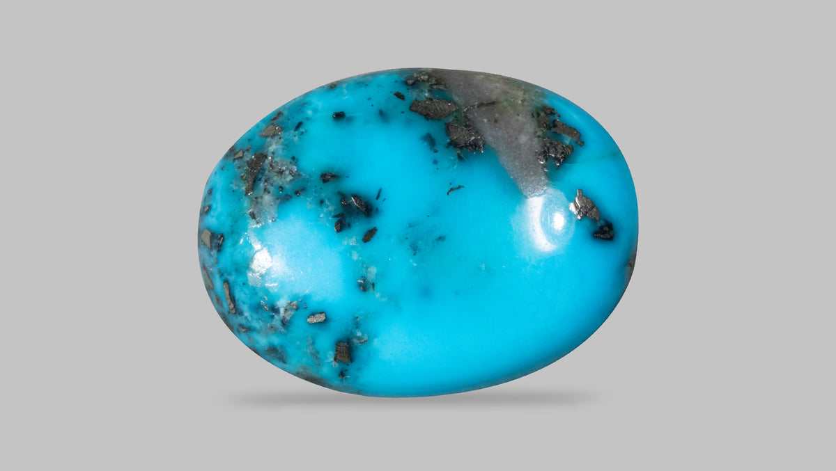 Irani Firoza (Turquoise) 13.08 Carats / 14.37 Ratti