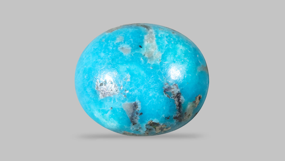 Irani Firoza (Turquoise) 13.16 Carats / 14.46 Ratti