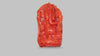 Ganesh Carving Red Coral 15.67 Carats / 17.22 Ratti