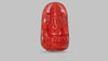 Ganesh Carving Red Coral 22.51 Carats / 24.74 Ratti