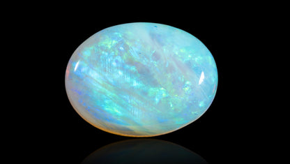 White Opal With Fire 4.38 Carats / 4.81 Ratti