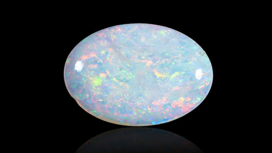 White Opal With Fire 4.28 Carats / 4.7 Ratti