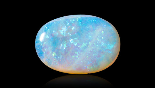 White Opal With Fire 9.25 Carats / 10.16 Ratti