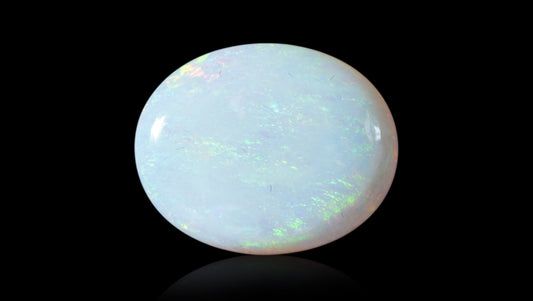 White Opal With Fire 6.20 Carats / 6.81 Ratti