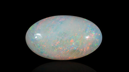 White Opal With Fire 6.09 Carats / 6.69 Ratti