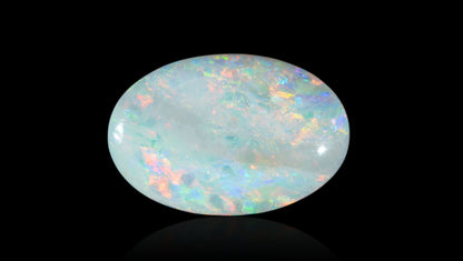 White Opal With Fire 6.53 Carats / 7.18 Ratti