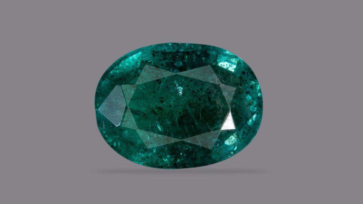 Zambian Emerald (Panna) 3.10 Carats / 3.41 Ratti