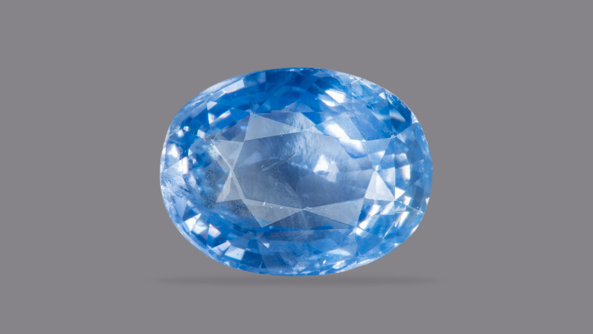 Natural Blue Sapphire 6.49 Carats / 7.13 Ratti
