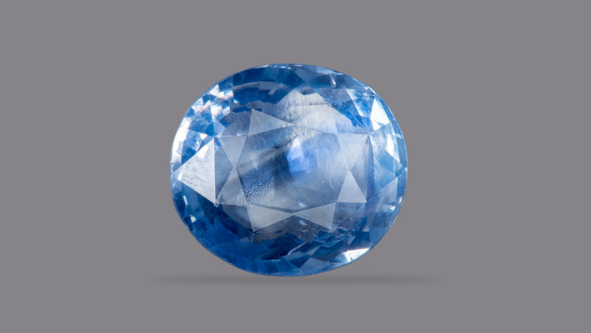 Natural Blue Sapphire 6.26 Carats / 6.88 Ratti