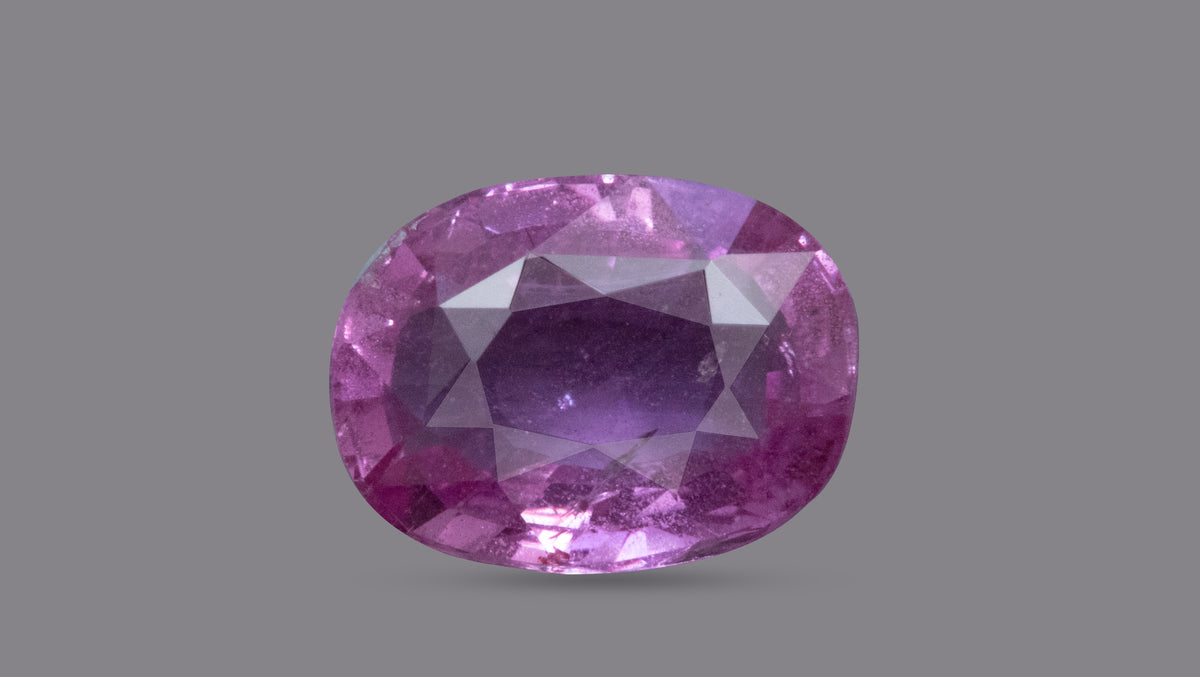 Natural Pink Sapphire 2.27 Carats / 2.49 Ratti