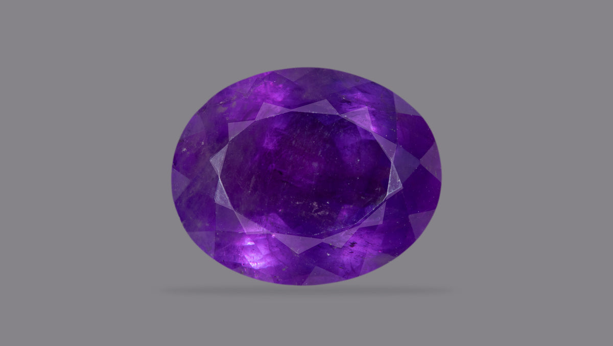NATURAL AMETHYST 8.32 CARATS. / 9.14 Ratti
