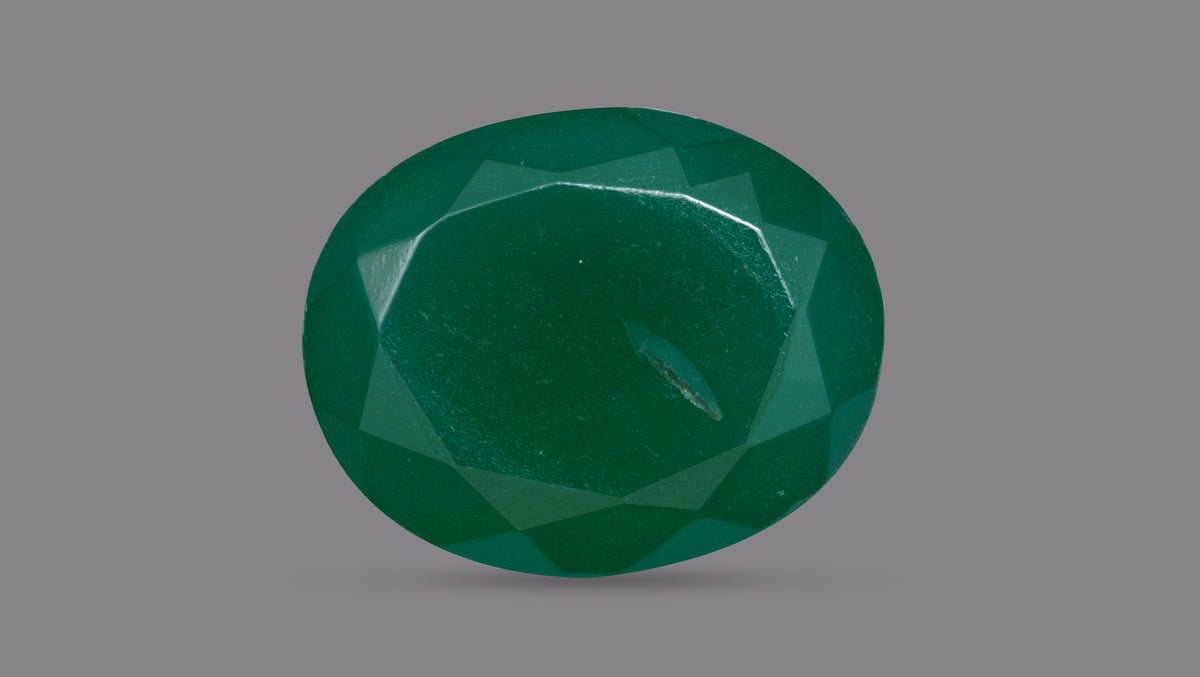 GREEN ONYX 8.64 CARATS / 9.49 Ratti
