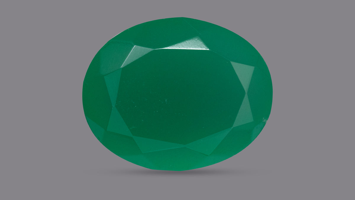 GREEN ONYX 12.77 CARATS / 14.03 Ratti