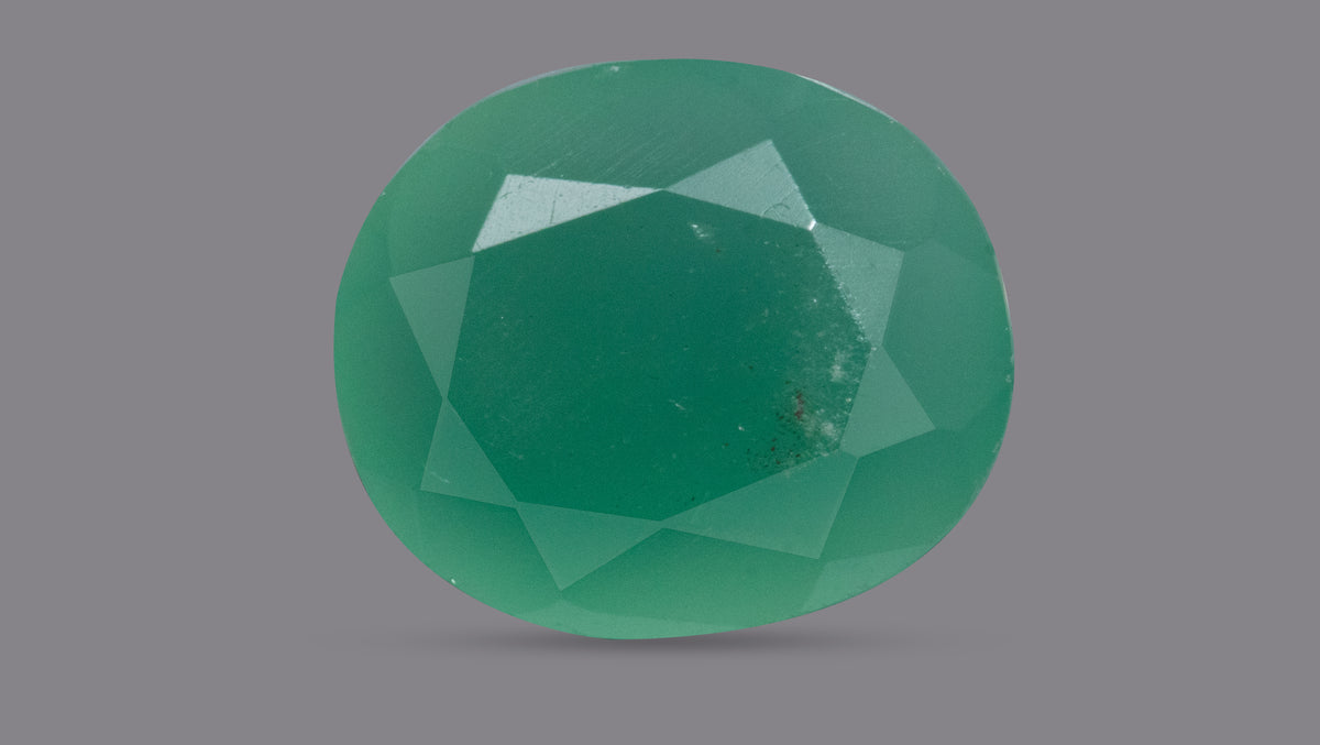 GREEN ONYX 7.20 CARATS / 7.91 Ratti