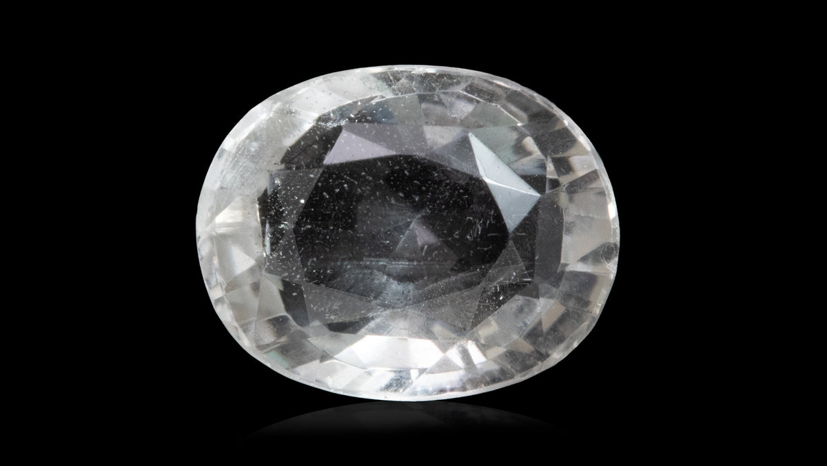 WHITE TOPAZ 5.49 CARATS / 6.03 Ratti