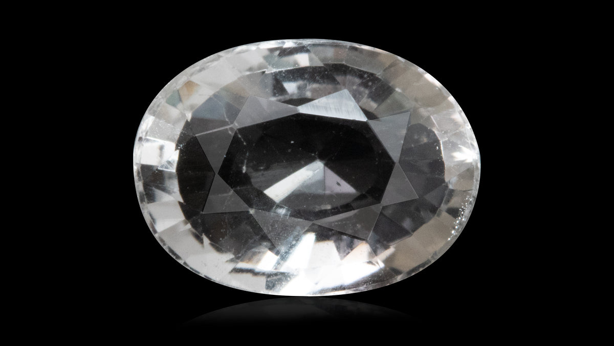 WHITE TOPAZ 3.94 CARATS / 4.33 Ratti